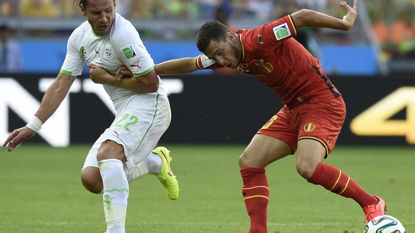 Pasaulio futbolo čempionatas: Belgija - Alžyras