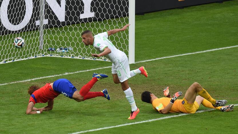 Pasaulio futbolo čempionatas: Alžyras - Pietų Korėja