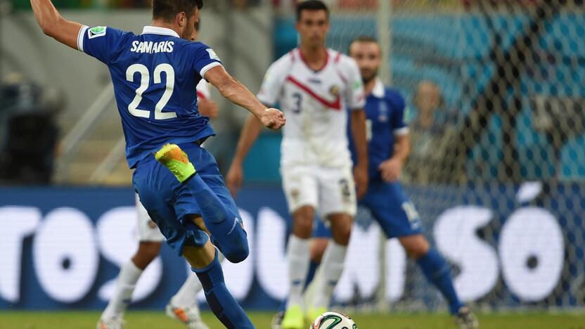 Pasaulio futbolo čempionatas: Kosta Rika - Graikija