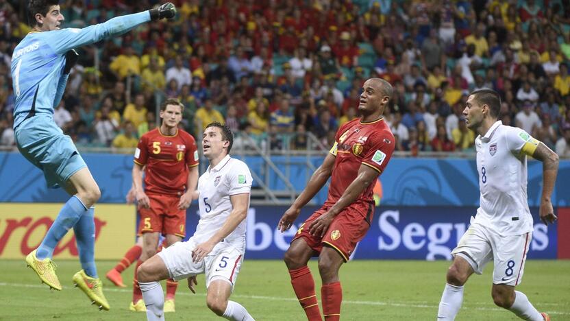 Pasaulio futbolo čempionatas: Belgija - JAV