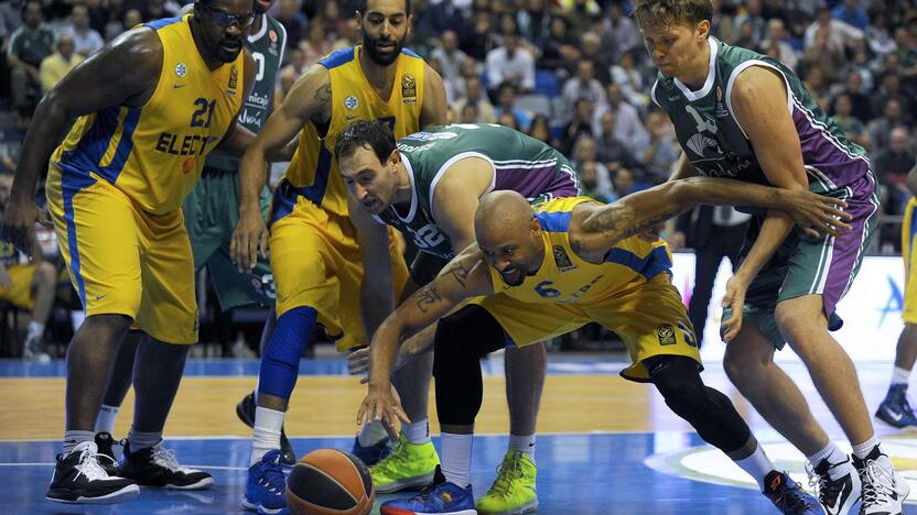 "Unicaja" komanda nusileido Tel Avivo "Maccabi" ekipai