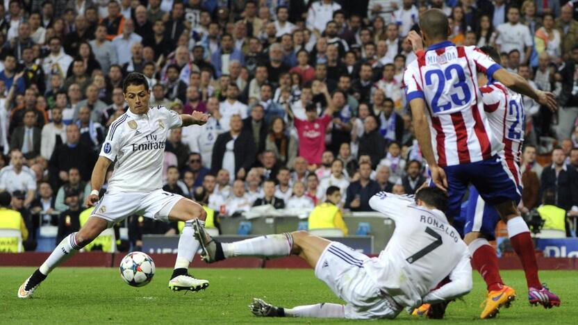 "Real" palaužė Madrido "Atletico" futbolininkus