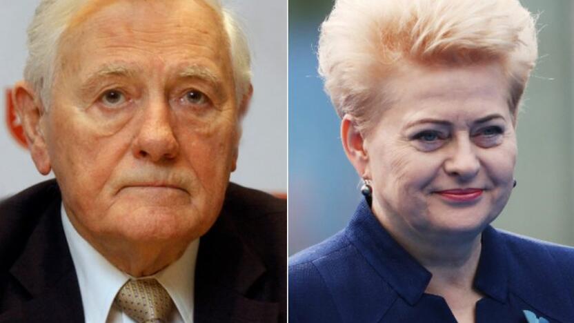 Valdas Adamkus ir Dalia Grybauskaitė