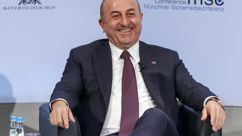 Turkijos užsienio reikalų ministras Mevlutas Cavusoglu