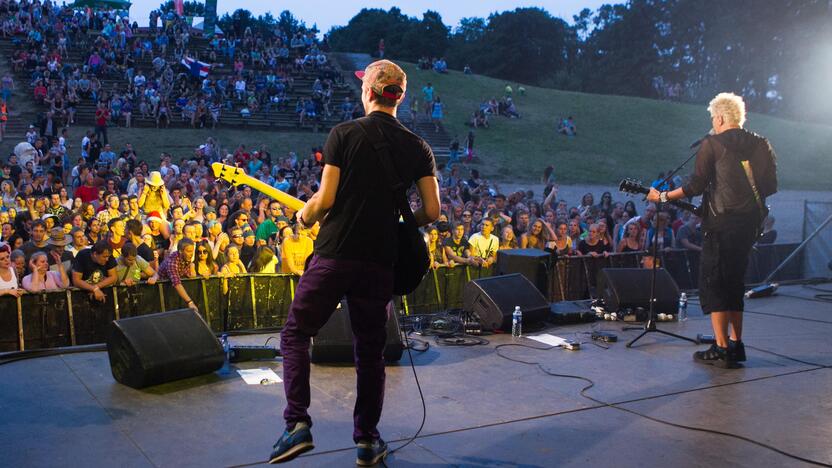 Didžiojoje saloje vyksta ir muzikos festivalis "Galapagai"