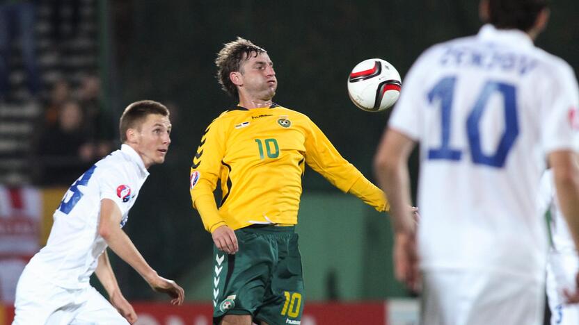 Futbolas: Lietuva - Estija 1:0