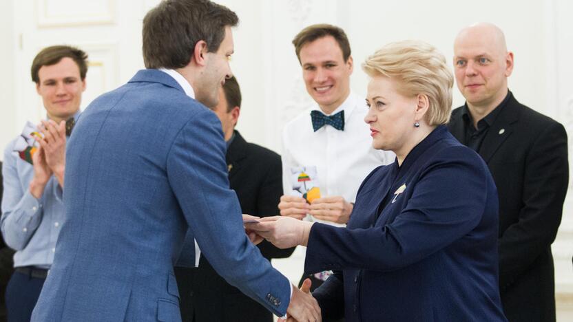 Andrius Tapinas ir Dalia Grybauskaitė