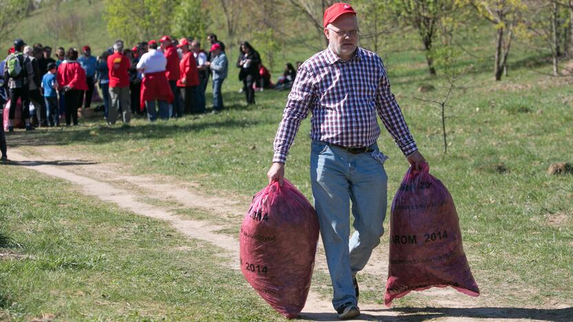 Švarinimosi akcijoje „Darom“ dalyvavo apie 200 tūkst. žmonių