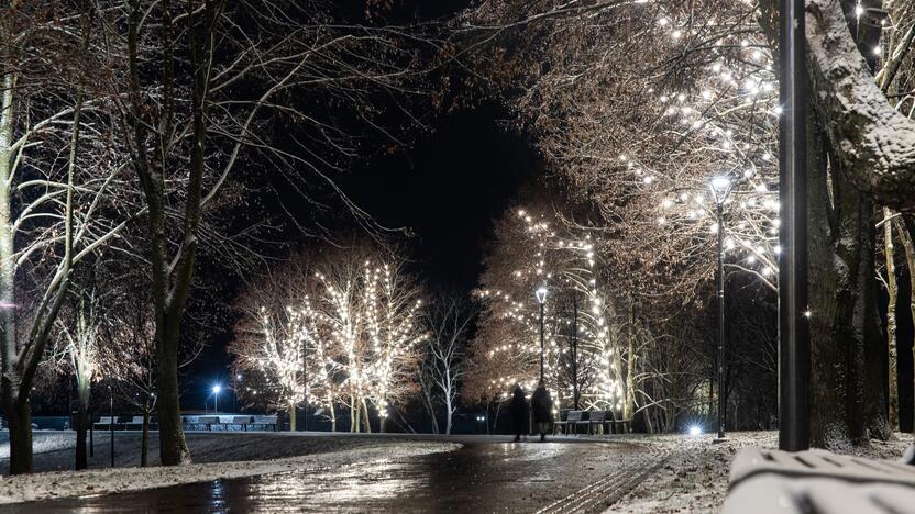 Kauną apgaubė kalėdinė magija