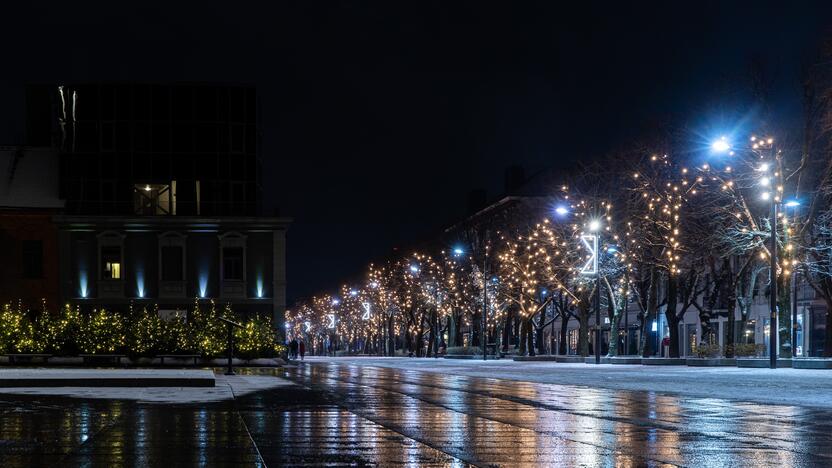 Kauną apgaubė kalėdinė magija