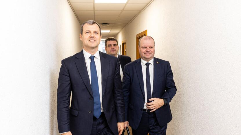 Gintautas Paluckas, Remigijus Žemaitaitis ir Saulius Skvernelis