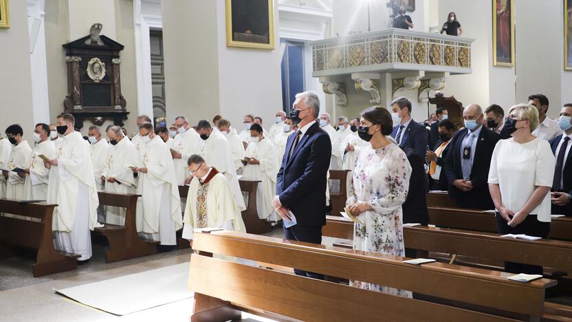 Prelato V. Kulboko įšventinimo ceremonija į vyskupus