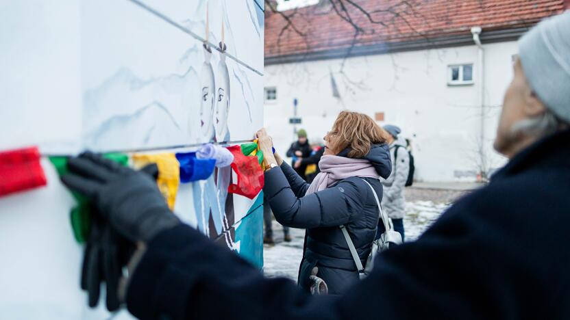 Vilniaus Tibeto skvere pasitikti tibetiečių Naujieji metai