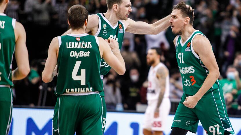 Eurolyga:  „Žalgiris“ –  „Monaco“ 98:107