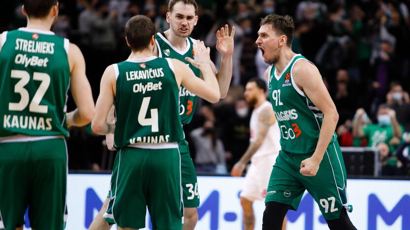 Eurolyga:  „Žalgiris“ –  „Monaco“ 98:107