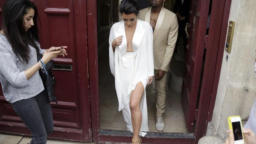 Kim Kardashian ir Kaney Westas