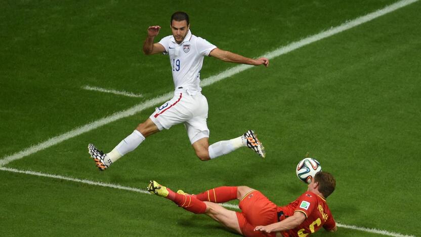 Pasaulio futbolo čempionatas: Belgija - JAV