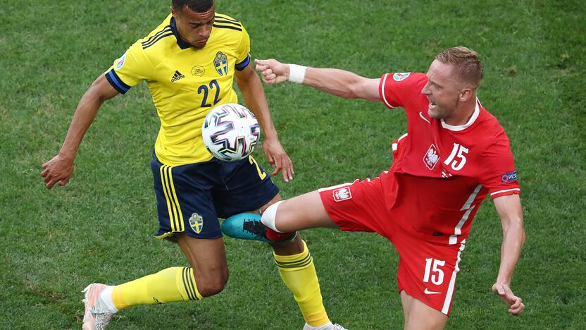 Europos futbolo čempionatas: Švedija–Lenkija 3:2