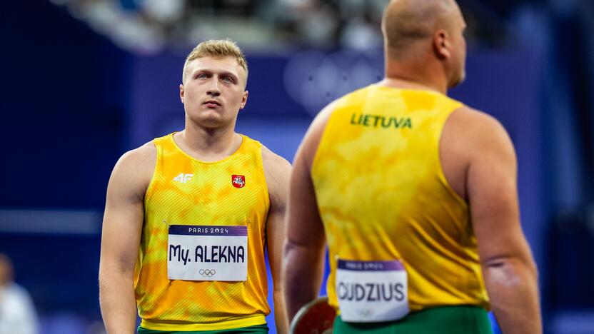 Olimpinių žaidynių disko metimo finalas