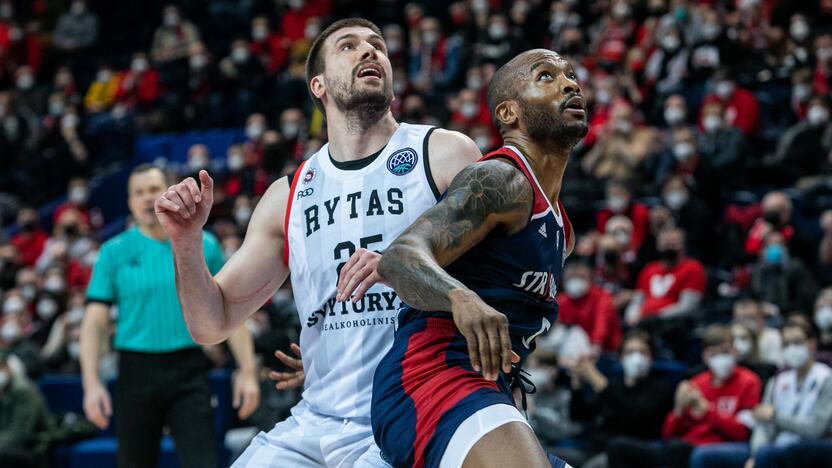 FIBA Čempionų lyga: „Rytas“ – Strasbūro IG 71:76