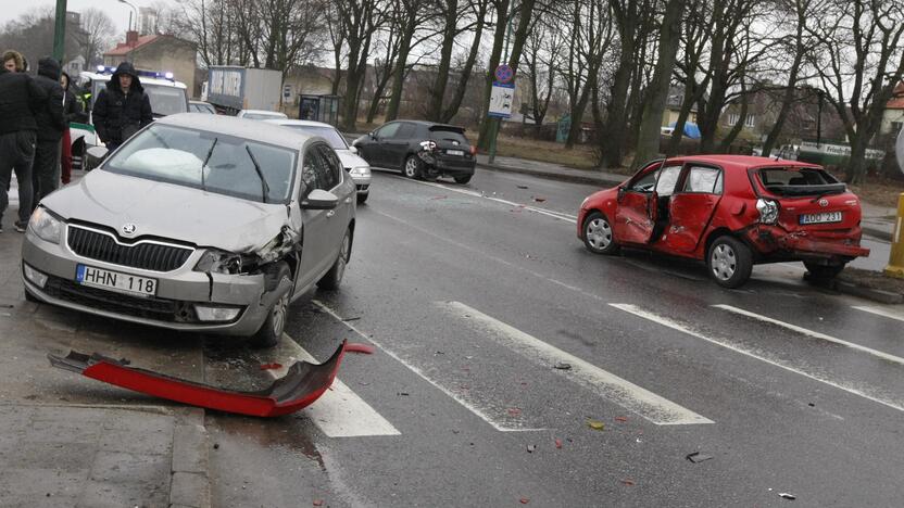 Automobilių avarija Klaipėdoje