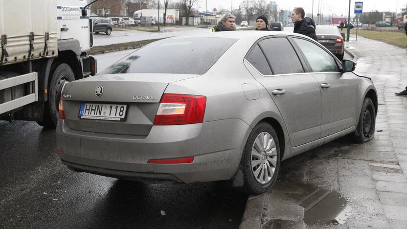 Automobilių avarija Klaipėdoje