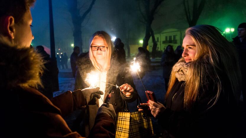 Kaunas pasitinka 2015-uosius su euru kišenėje