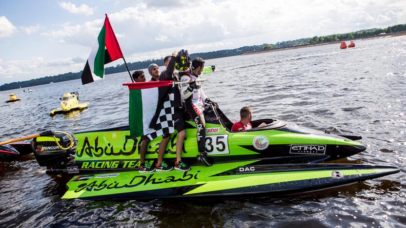 F2 vandens formulių lenktynių finalas