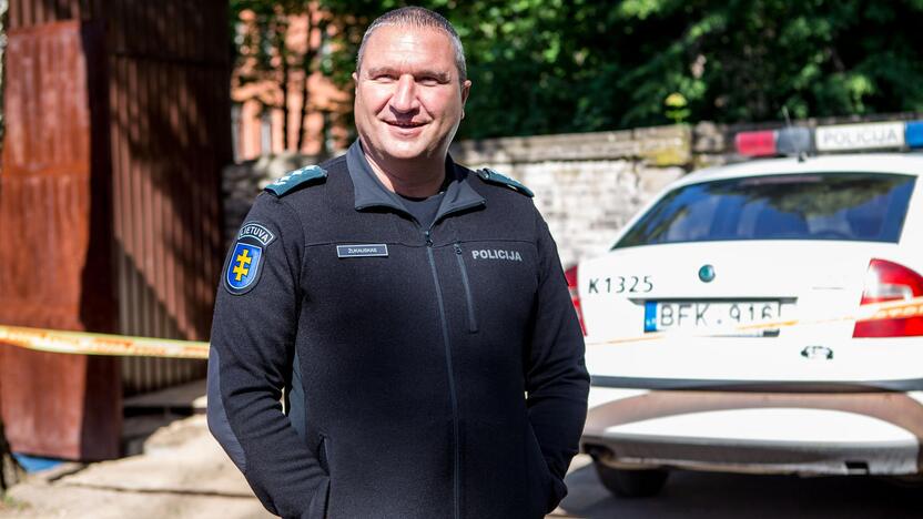 Atidaryta policijos praktinio mokymosi klasė