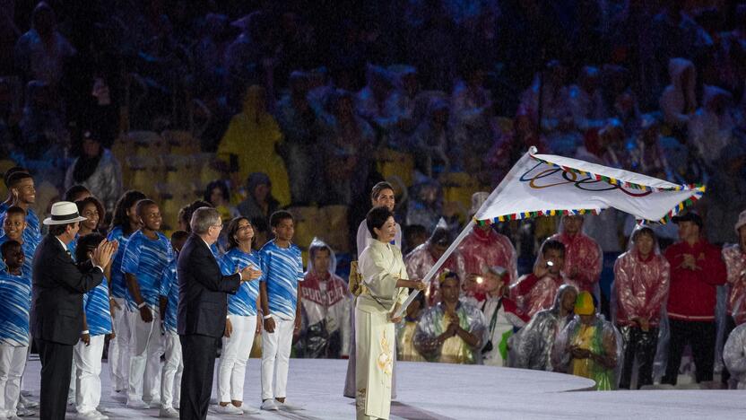 Rio olimpiados uždarymo ceremonija