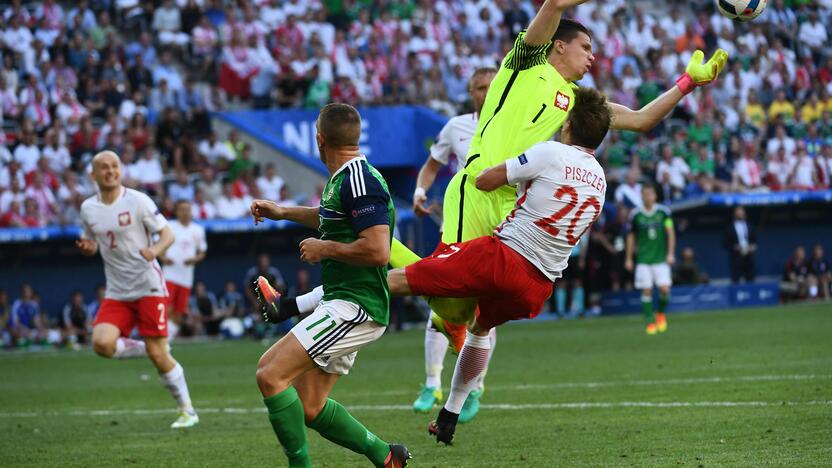 Euro 2016: Lenkija - Šiaurės Airija 1:0