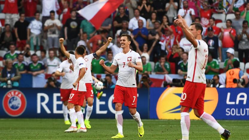 Euro 2016: Lenkija - Šiaurės Airija 1:0