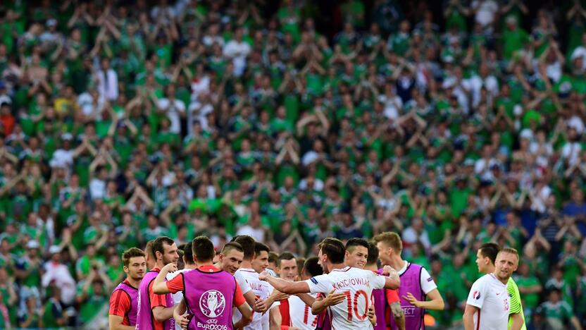 Euro 2016: Lenkija - Šiaurės Airija 1:0