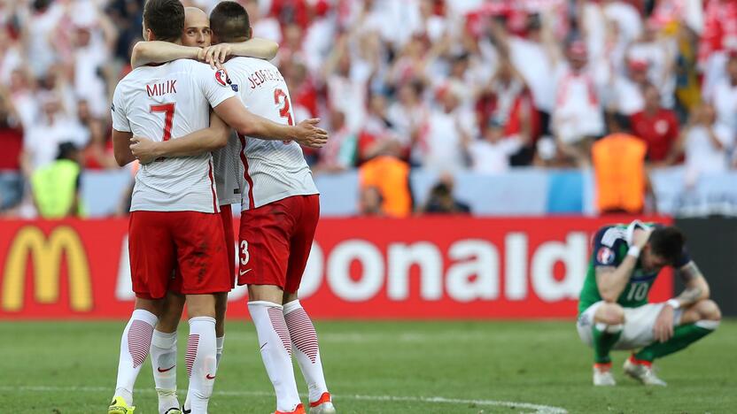 Euro 2016: Lenkija - Šiaurės Airija 1:0