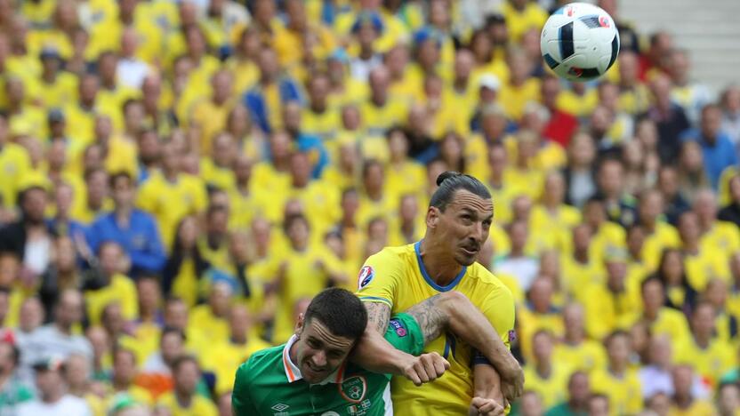 Euro 2016: Švedija - Airija 1:1