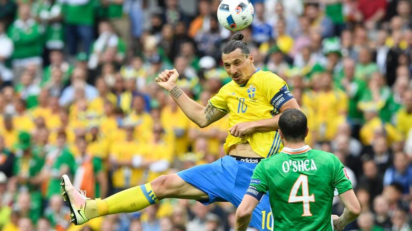 Euro 2016: Švedija - Airija 1:1