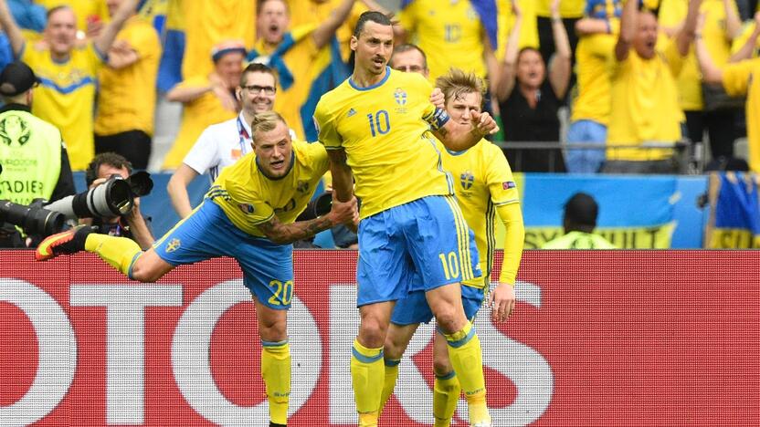 Euro 2016: Švedija - Airija 1:1