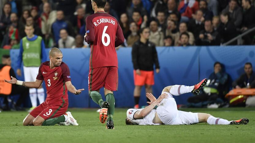 Euro 2016: Portugalija - Islandija 1:1