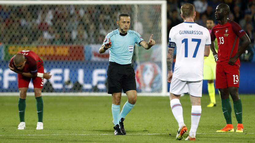 Euro 2016: Portugalija - Islandija 1:1