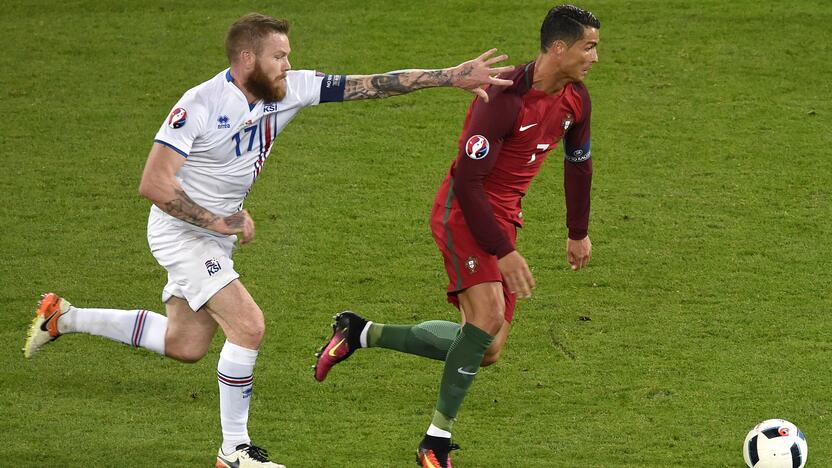 Euro 2016: Portugalija - Islandija 1:1