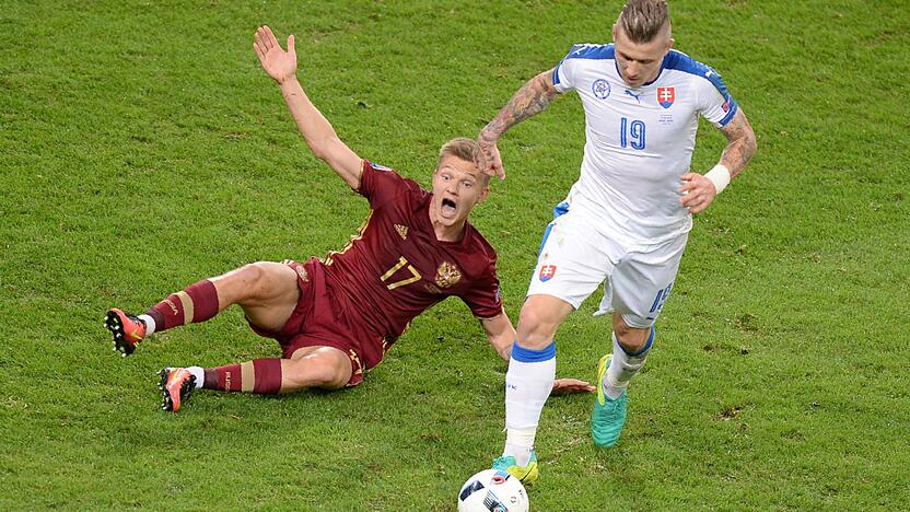 Euro 2016: Slovakija - Rusija 2:1