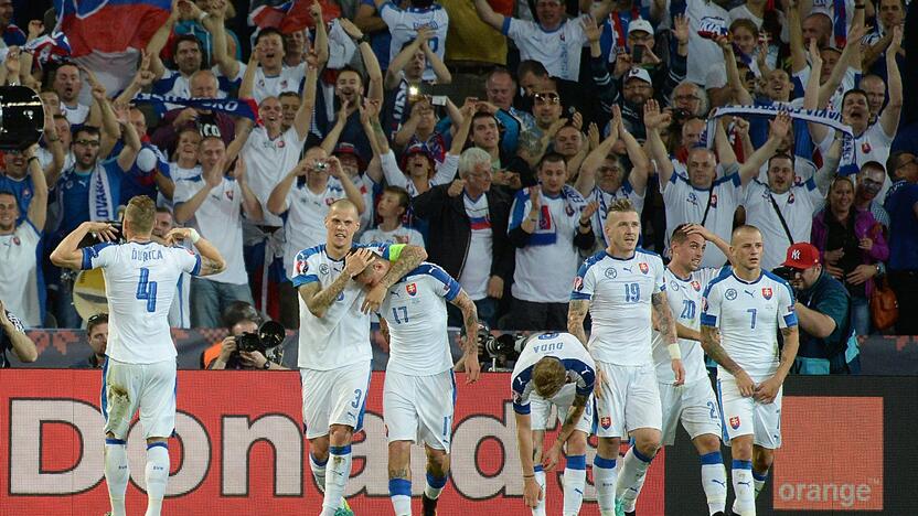 Euro 2016: Slovakija - Rusija 2:1