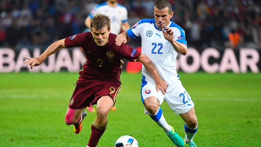 Euro 2016: Slovakija - Rusija 2:1