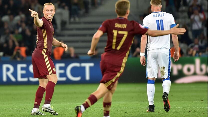 Euro 2016: Slovakija - Rusija 2:1