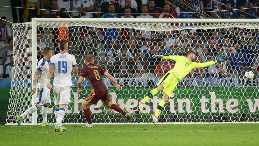 Euro 2016: Slovakija - Rusija 2:1