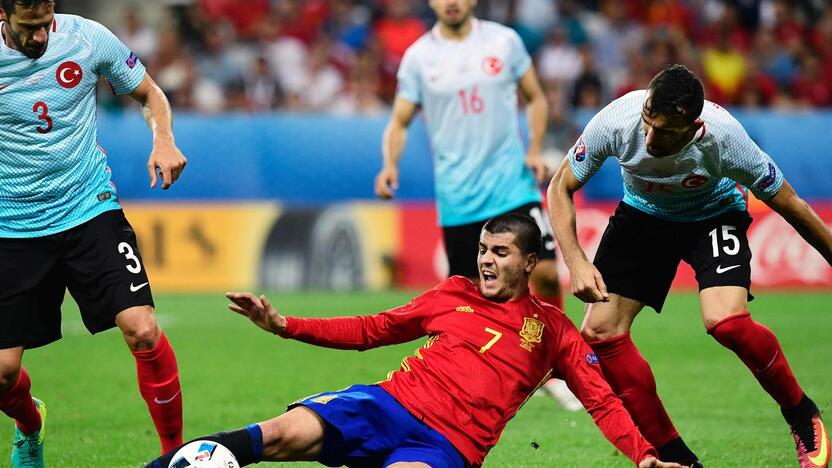 Euro 2016: Ispanija - Turkija 3:0