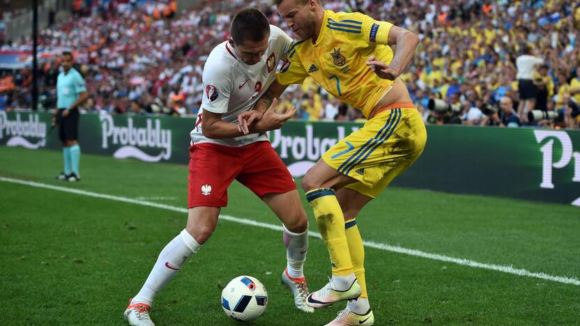 Euro 2016: Lenkija - Ukraina 1:0