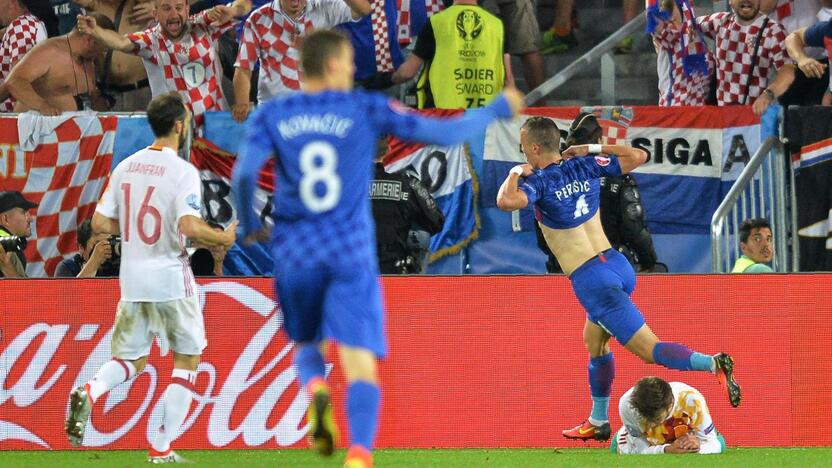 Euro 2016: Kroatija - Ispanija 2:1