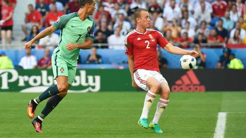 Euro 2016: Portugalija - Vengrija 3:3