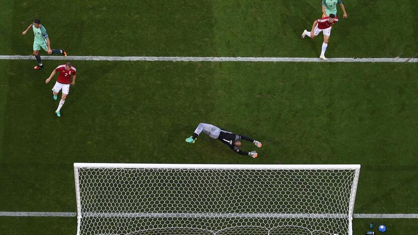 Euro 2016: Portugalija - Vengrija 3:3